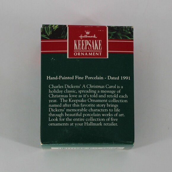 Vintage Hallmark Tiny Tim Christmas Ornament 1991 - Picture 2 of 2